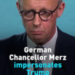 German_Chancellor_Merz_Mimics_Trump_at_CDU_Rally video poster