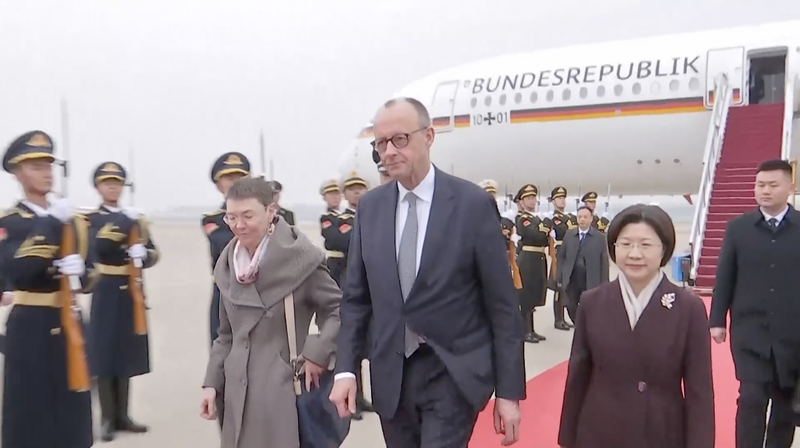 German_Chancellor_Visits_China_Amid_Transatlantic_Tensions video poster