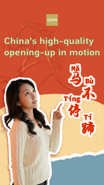 China’s High-Quality Opening-Up Charges Ahead with ‘Mǎ Bù Tíng Tí’ Momentum video poster