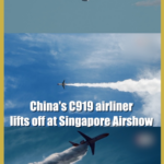 China’s C919 Airliner Debuts at Singapore Airshow, Eyes Global Market video poster