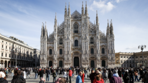 Olympic_Athletes_Draw_Inspiration_from_Milan_s_Duomo_Ahead_of_2026_Winter_Games video poster