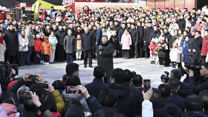 President_Xi_Jinping_Extends_Spring_Festival_Greetings_to_Nation video poster