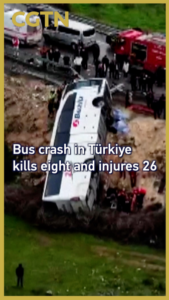 Bus Crash Near Antalya Kills 8, Injures 26 in Southern Türkiye video poster