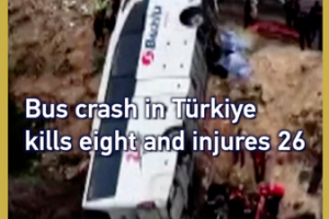 Bus Crash Near Antalya Kills 8, Injures 26 in Southern Türkiye video poster