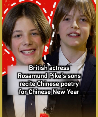 Rosamund_Pike_s_Sons_Embrace_Chinese_Culture_with_New_Year_Poetry video poster