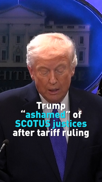 Trump_Criticizes_Supreme_Court_After_Tariff_Ruling__Vows_New_Trade_Measures_poster - Khabar Asia Trump_Criticizes_Supreme_Court_After_Tariff_Ruling__Vows_New_Trade_Measures video poster