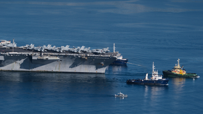 U_S__Aircraft_Carrier_Gerald_R__Ford_Heads_to_Middle_East_Amid_Regional_Tensions