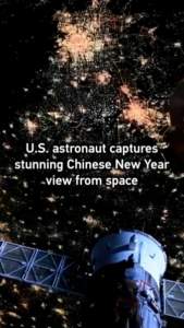 U_S__Astronaut_Captures_Chinese_New_Year_Lights_from_Space video poster