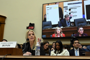 U_S__Attorney_General_Faces_Heated_Epstein__Trump_Queries_in_Congressional_Hearing