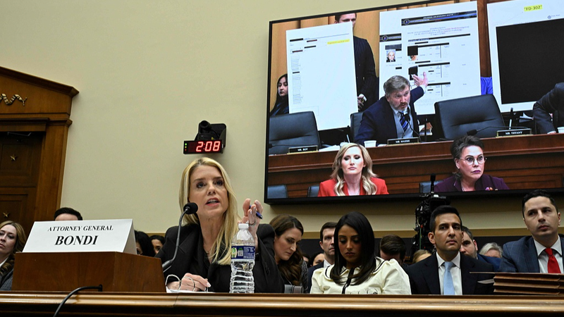 U_S__Attorney_General_Faces_Heated_Epstein__Trump_Queries_in_Congressional_Hearing