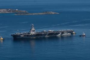 U_S__Iran_Tensions_Escalate_as_USS_Gerald_R__Ford_Docks_in_Israel video poster