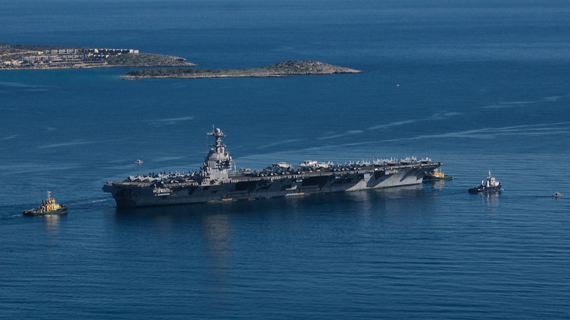 U_S__Iran_Tensions_Escalate_as_USS_Gerald_R__Ford_Docks_in_Israel_poster - Khabar Asia U_S__Iran_Tensions_Escalate_as_USS_Gerald_R__Ford_Docks_in_Israel video poster