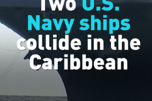 U_S__Navy_Ships_Collide_in_Caribbean__Two_Injured_in_Training_Mission video poster
