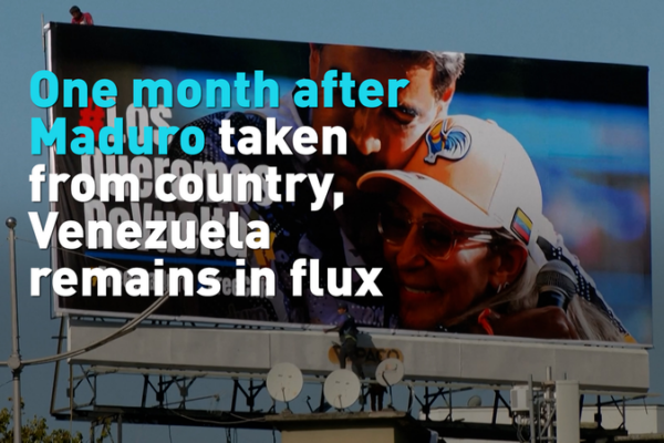 Venezuela_in_Political_Flux_One_Month_After_Maduro_s_Seizure video poster