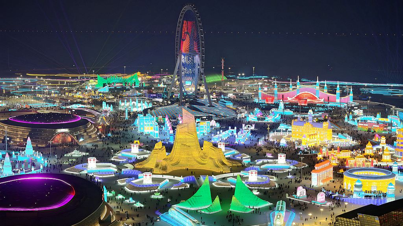 Harbin’s Ice and Snow World Captivates Global Visitors in 2026 Winter Spectacle video poster