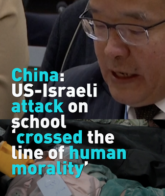 China_Condemns_US_Israeli_Attack_on_Iranian_School_at_UN_Debate video poster