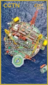China_Launches_Construction_of_Asia_s_Largest_Cylindrical_FPSO_in_South_China_Sea video poster