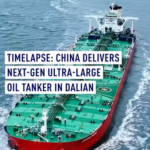 China_Launches_Next_Gen_307_000_Tonne_Oil_Tanker_in_Dalian__Showcasing_Shipbuilding_Prowess video poster
