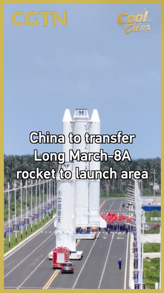 China_Prepares_Long_March_8A_Rocket_for_Key_Satellite_Launch video poster