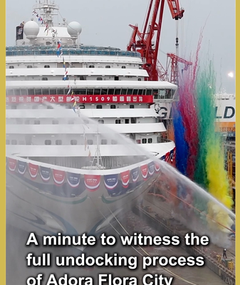 China_s_Adora_Flora_City_Cruise_Ship_Undocks__A_Maritime_Milestone video poster