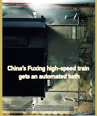 China_s_Fuxing_Bullet_Trains_Receive_High_Tech_Automated_Cleaning video poster