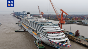 China_s_Second_Homegrown_Cruise_Ship_Undocked_in_Shanghai