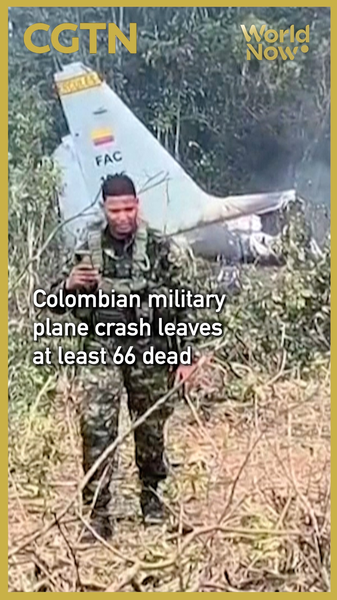 Colombian_Military_Plane_Crash_Claims_66_Lives_in_Putumayo video poster
