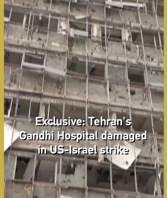 Exclusive__Tehran_Hospital_Damaged_in_US_Israel_Strikes__555_Reported_Dead video poster