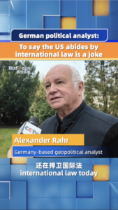 German_Analyst_Slams_US_Over_International_Law_Violations_in_Middle_East video poster
