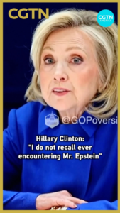 Hillary_Clinton_Denies_Ever_Meeting_Jeffrey_Epstein_in_Congressional_Testimony video poster