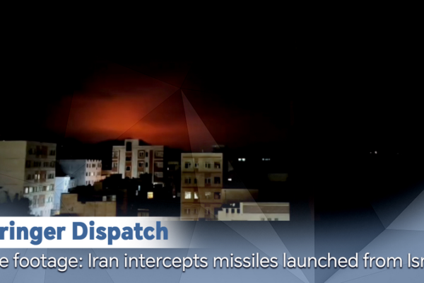 Iran_Intercepts_Israeli_Missiles_Over_Tehran_as_Tensions_Escalate video poster
