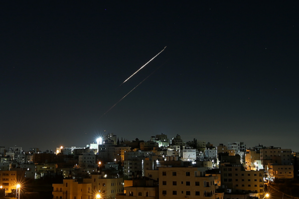 Iran_Launches_Missile_Barrage_at_Israel__Defenses_Challenged