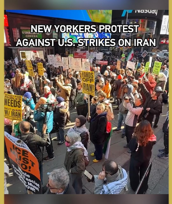 New_Yorkers_Rally_Against_US_Strikes_on_Iran__Demand_Diplomatic_Solutions video poster