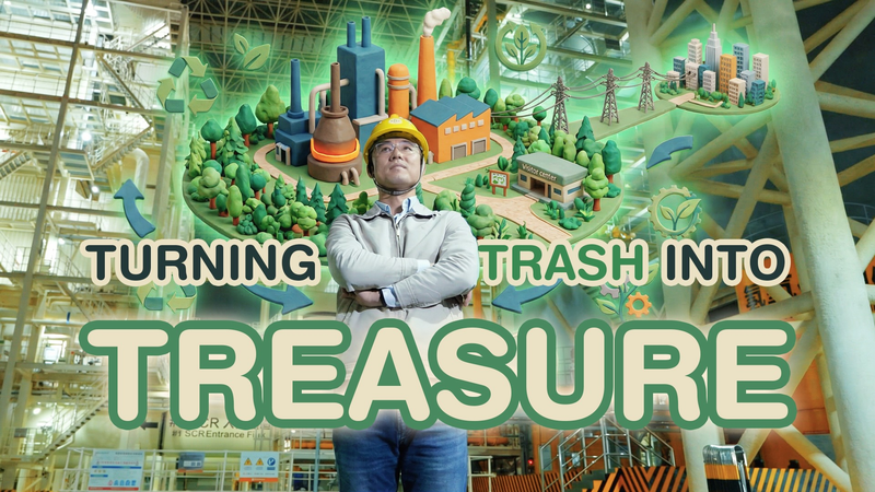 SCGGJNNHQIPQ0XFE9TKG - Khabar Asia China’s Waste Revolution: Engineers Turn Trash into Clean Energy Goldmine video poster