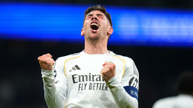 Valverde’s Hat Trick Propels Real Madrid to 3-0 Victory Over Manchester City