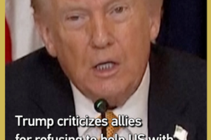 Trump_Urges_Allies_to_Bolster_Security_in_Strait_of_Hormuz video poster