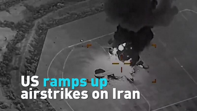 US_Intensifies_Airstrikes_Near_Strait_of_Hormuz_Amid_Rising_Tensions_with_Iran video poster