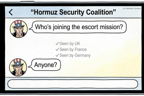 US_Seeks_European_Backing_in_Strait_of_Hormuz_Amid_Rising_Tensions