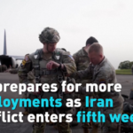 US_Troop_Deployment_Plans_Escalate_Iran_Conflict_in_Fifth_Week video poster