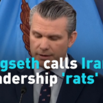 U_S__Defense_Chief_Hegseth_Labels_Iran_s_Leadership__Rats__Amid_Tensions video poster
