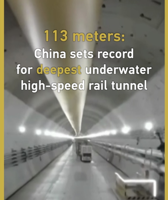 China_Breaks_Record_with_113m_Deep_Undersea_Rail_Tunnel video poster