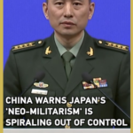 China_Condemns_Japan_s_Military_Expansion_as_Regional_Tensions_Rise video poster