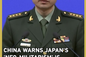 China_Condemns_Japan_s_Military_Expansion_as_Regional_Tensions_Rise video poster