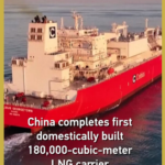 China_Launches_First_Domestically_Built_180_000_Cubic_Meter_LNG_Carrier video poster