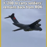 China_Repatriates_Fallen_Soldiers_from_ROK_with_Y_20B__J_20_Escort video poster