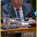 China_Urges_De_escalation_in_Gulf__Calls_for_US_Israel_Military_Halt video poster