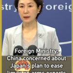 China_Voices_Concern_Over_Japan_s_Proposed_Easing_of_Arms_Export_Limits video poster