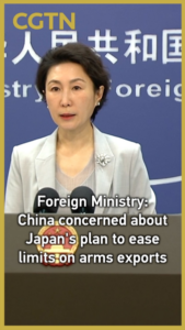 China_Voices_Concern_Over_Japan_s_Proposed_Easing_of_Arms_Export_Limits video poster