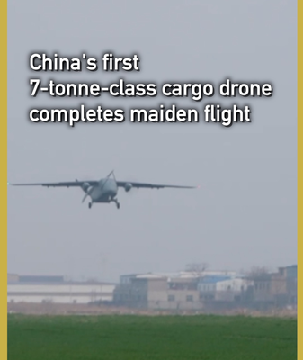China_s_7_Tonne_Cargo_Drone_Makes_Debut__Boosting_Regional_Logistics video poster