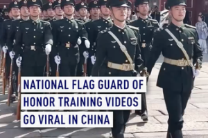 China_s_National_Flag_Guard_Training_Videos_Captivate_Global_Audiences video poster